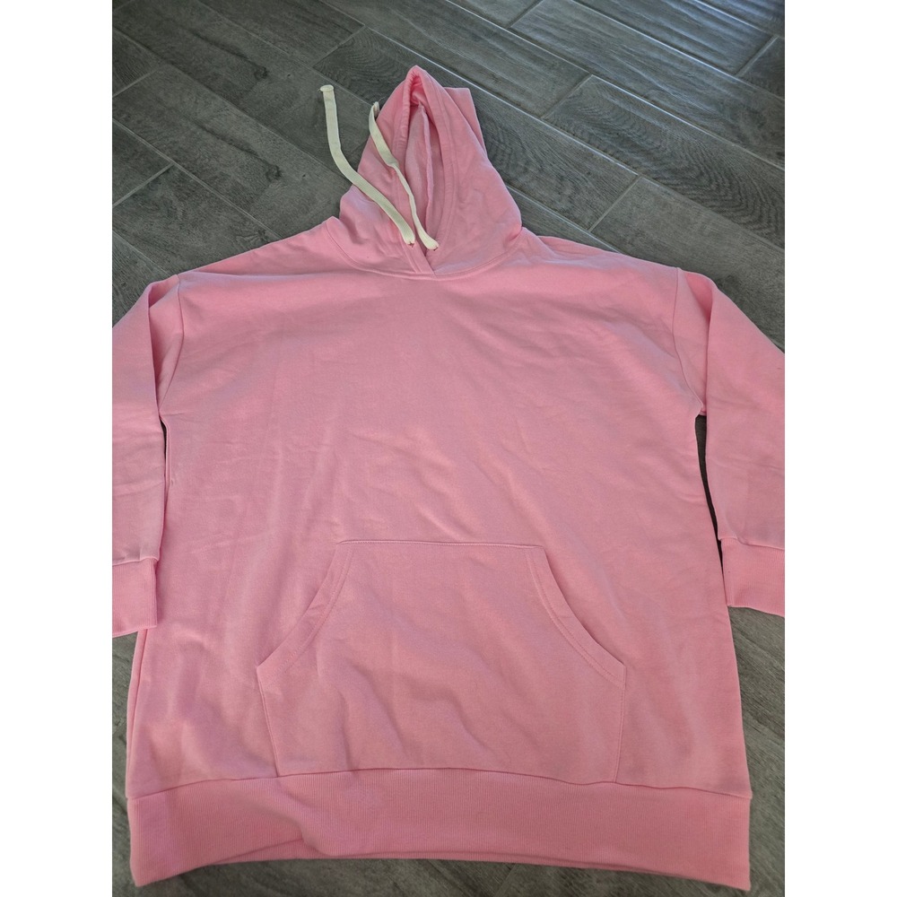 Zenana Outfitters Pink Oversized Hoodie Sweatshirt 3X Plus Size